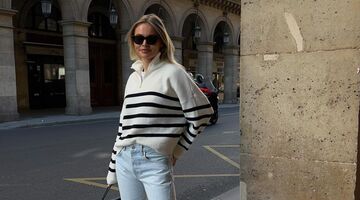 Gestreepte trui H&M