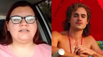 vrouw catfish stranger things acteur