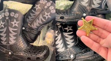 crocs cowboylaarzen