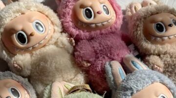 labubu groter dan barbie en hello kitty