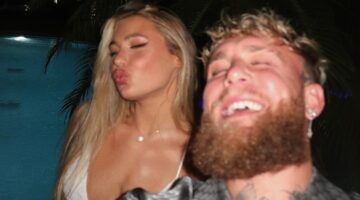 jutta leerdam en jake paul taartgevecht bruiloft