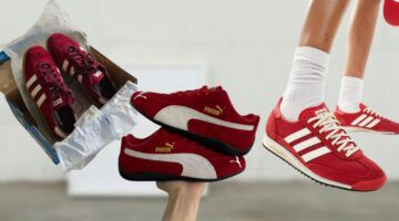 Rode sneakers trend