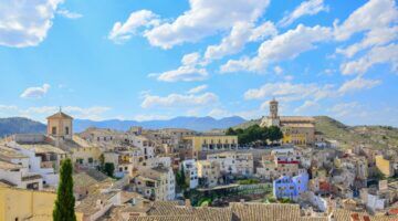 Murcia Spanje zonnig in november
