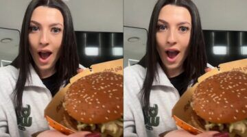 De nieuwe McDonald's burger the big arch in nederland