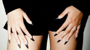 De benen van een vrouw.