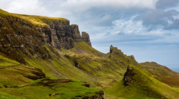 De Schotse hooglanden in Schotland.