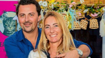 Veerle en Mike Hansler.