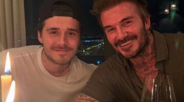 David en Brooklyn Beckham.