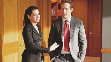 Sandra Bullock en Ryan Reynolds in The Proposal