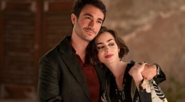 Marcello en Emily in Emily in Paris.