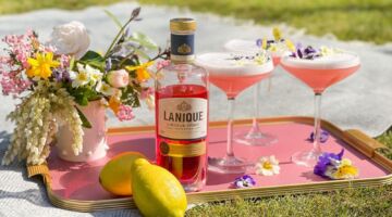 Paascocktails bij een picknick.