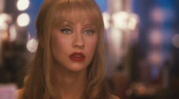 Christina Aguilera in de film Burlesque.