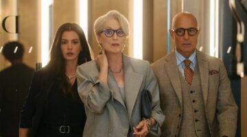 Andrea, Miranda en Nigel.