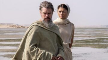 Zendaya en Matt Damon in The Odyssey.
