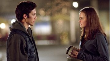 Jess en Rory in Gilmore Girls
