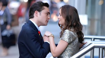 Chuck en Blair in Gossip Girl
