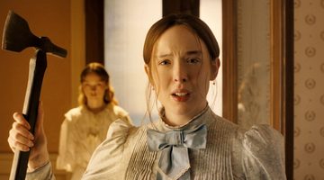 Lizzie Borden met een bijl
