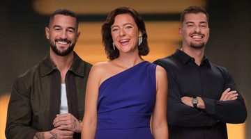 Deelnemers van Love Is Blind: Miguel, Meinou en Jurriaan