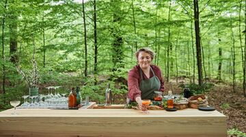 Zweden openlucht bar cocktails