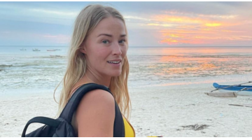 Aan dit meisje gaf Geraldine Kemper haar eerste zoen