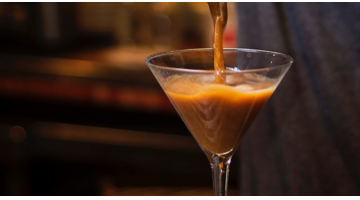 Tiramisu cocktail martini