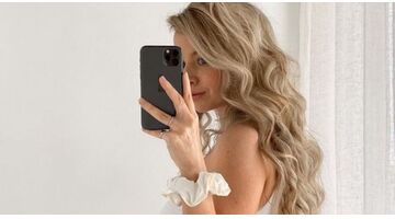 krullen-door-een-scrunchie twist and curl methode