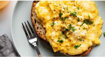 scrambled eggs
