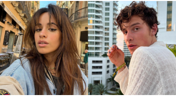 Shawn Mendes Camila Cabello hand in hand