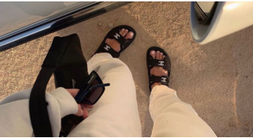 H&M sandalen Chanel dupe
