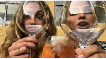frozen watermeloen gin en tonic cocktail zomer