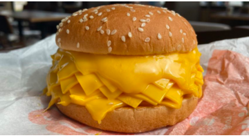 cheeseburger kaas