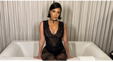 Kourtney Kardashian badkamer