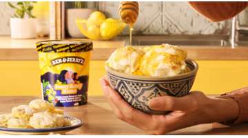 ben & jerry's ijs nieuwe smaak sunny honey