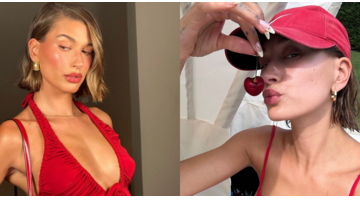 strawberry girl aesthetic Hailey Bieber