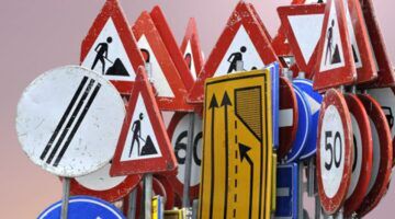 verkeersborden gestolen a1-