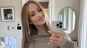 jennifer lopez in ondergoed op het podium