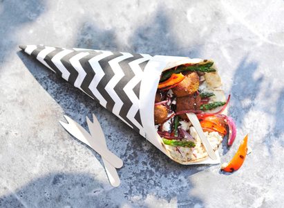 Illustratie voor: Hét recept voor de allerlekkerste falafelwraps