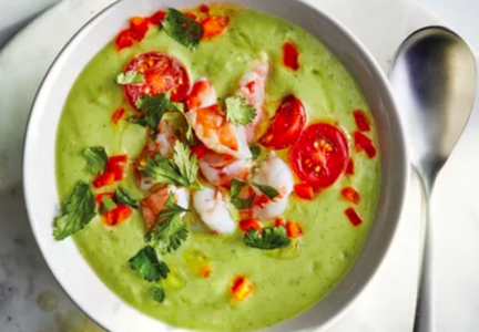 avocado gazpacho recept FEM FEM