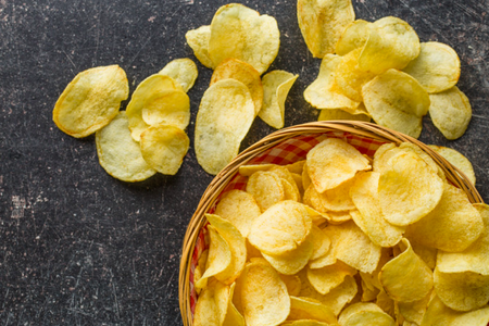 Illustratie voor: De hemel: knapperige chips met de smaak van echte truffel