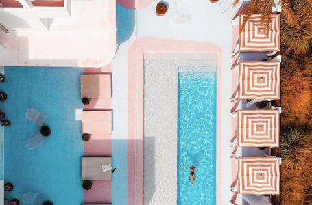 populaire hotels op Instagram