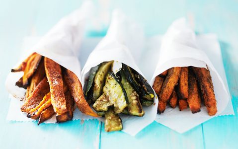 Illustratie voor: De vier lekkerste recepten voor gezonde frietjes