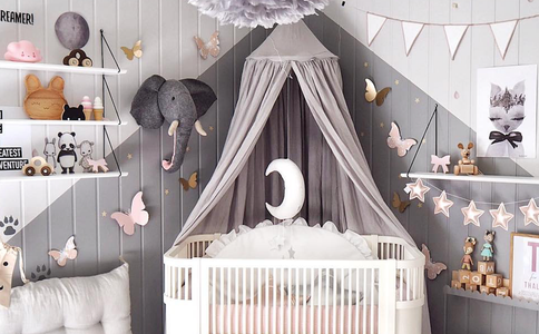 Illustratie voor: Inspiratie: zo tover jij de babykamer om tot een paleisje