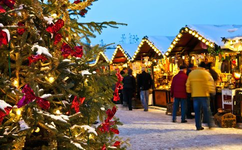 Illustratie voor: De gezelligste kerstmarken van Nederland vind je hier