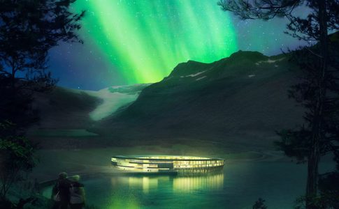 Illustratie voor: Dit duurzaamste hotel ter wereld is de beste plek om het Noorderlicht te spotten