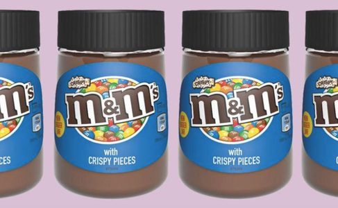 Illustratie voor: M&M’s Crispy spread: hier willen we elke dag wel wakker mee worden