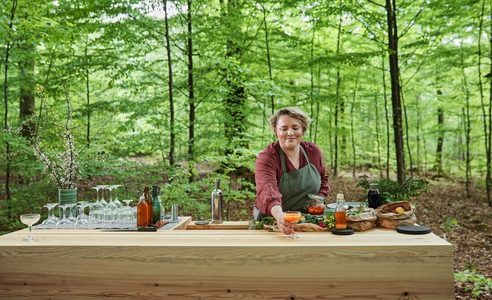 Zweden openlucht bar cocktails