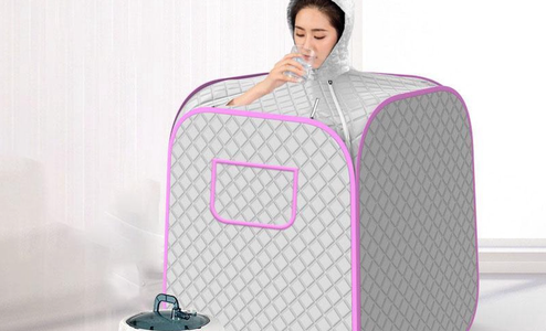 Illustratie voor: Genieten van je eigen wellness in huis? Met deze mobiele saunabox kan dat zeker!
