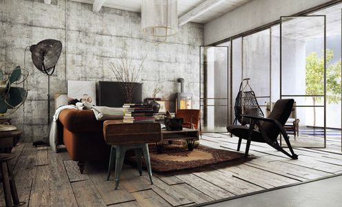 Illustratie voor: Inspiratie: de mooiste interieurs in de industriële stijl