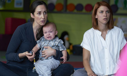 vriendinnengroep onderwerp trouwen babys