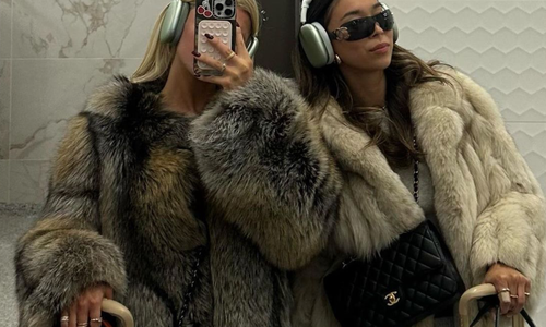 faux fur jassen